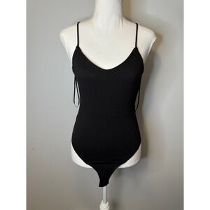 Mixed‎ Threads Los Angeles Black Bodysuit